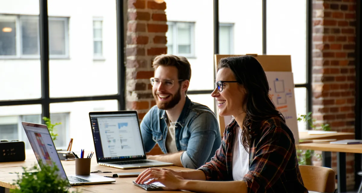 Notevyx team at work in Boston office